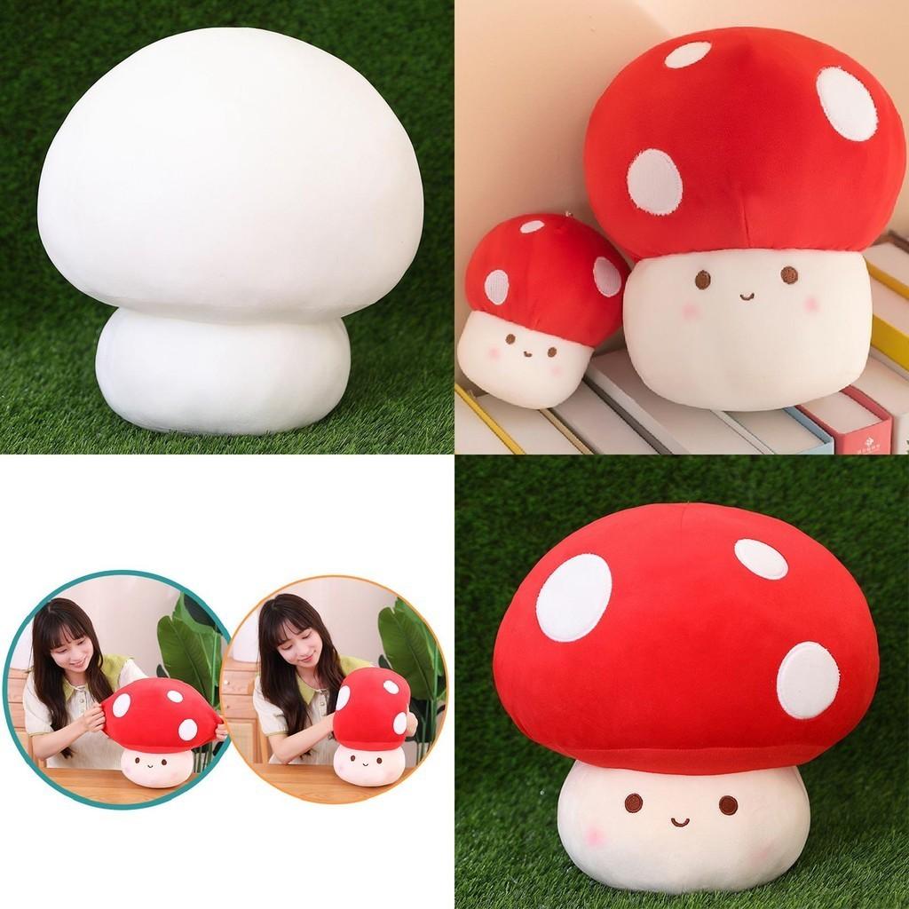 Red Umbrella Mushroom Plush Toy Soft And Cuddly!