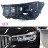 Car Accessories For BMW 7 Series G11 G12 2016 2017 2018 Headlight Base Cover Headlamp Rear Shell Lampshade Bottom Shell