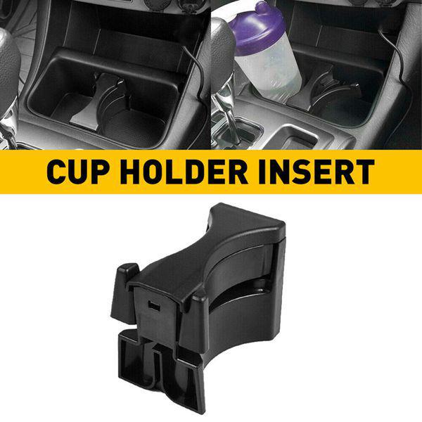 Toyota-Compatible Black ABS Cup Holder Divider