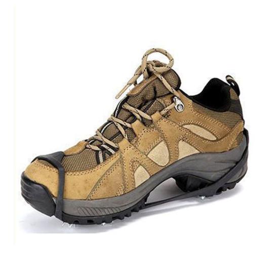 2 шт. Универсальные нескользящие шипы для захвата, устойчивые к коррозии, прочные скобы для зимних ботинок, шипы для снегоступов