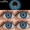 Eyeshare 2 шт. коричневые/серые/синие цветные контактные линзы для глаз натуральные зеленые косметические линзы