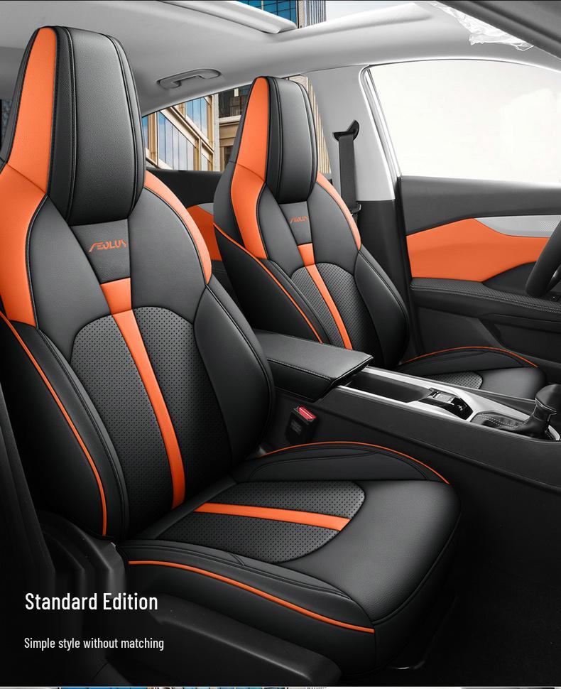 Four Seasons Leather Car Seat Cover for Dongfeng Yixuan - Fully Enclosed, New, Fits Five Seats