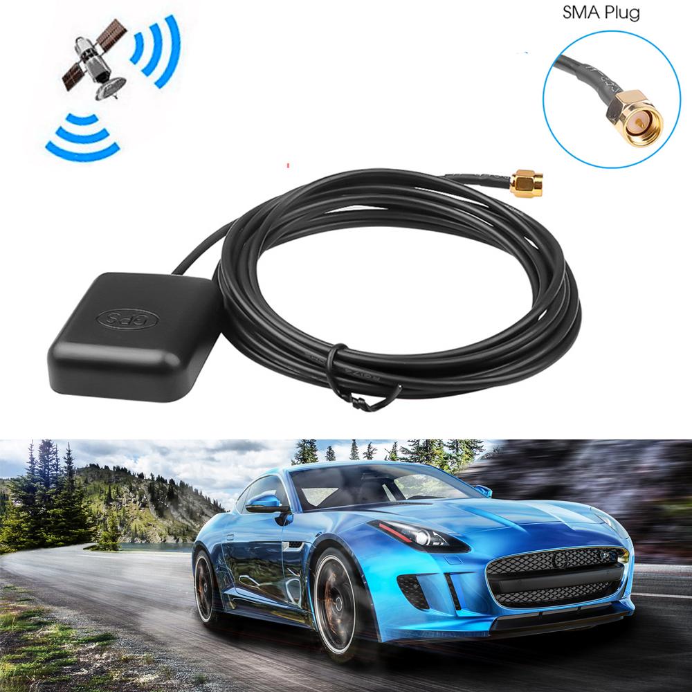 Автомобильная GPS-антенна SMA-разъем 3 метра, GPS-приемник, автомобильный антенный адаптер для автомобильной навигации, камера ночного видения, плеер