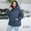 GASMAN 2024 модный пуховик женский больших размеров короткий повседневный с капюшоном большой карман парки женские разноцветные пальто верхняя одежда D88595