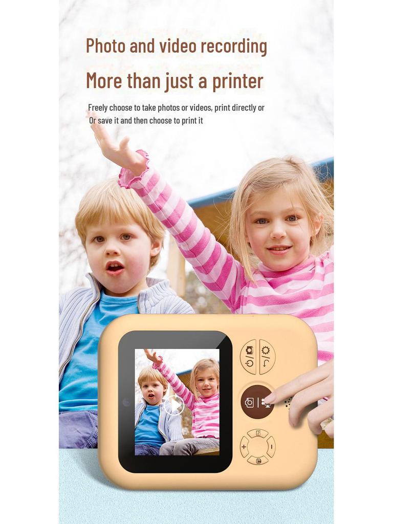 Детская камера A7 с двойной камерой HD и функцией мгновенной печати