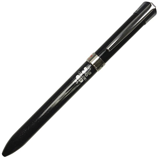 uni-ball Jetstream F Series 3-Color Ballpoint Pen, 0.5mm, Luminous Black, Smooth Writing, SXE360105.