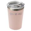 Convenience Store Tumbler Cat Convenience Store Cup Cup with Lid Cat Tumbler Heat Retention Cold Retention Stainless Steel Vacuum Insulation Double