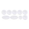 9Pcs set Exquisite Sax Key Button Inlays for Alto Tenor Soprano Saxophone Accessory