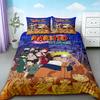 3pcs Duvet Cover Naruto Teens Japanese Anime Bedding Set Comfortable Breathable Quilt Cover Queen King Full Bedroom Decor