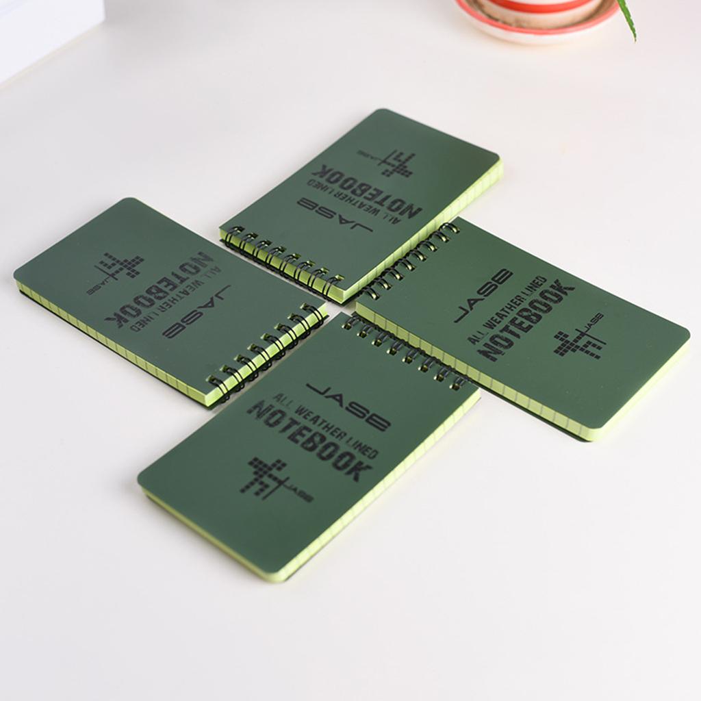 Tactical Notebook All Weather Waterproof Writing Paper Note Book Military Outdoo