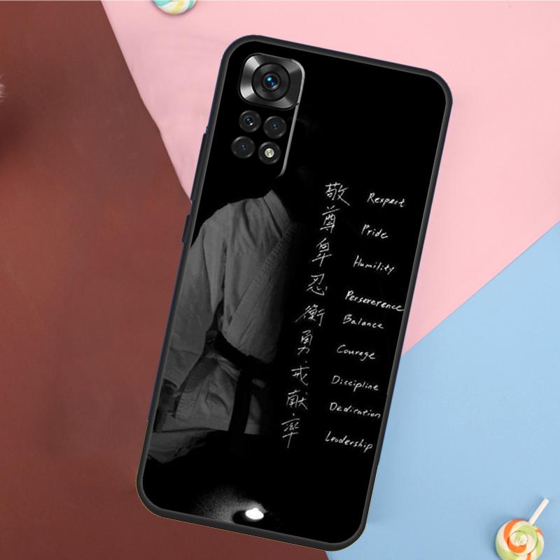 Чехол для Xiaomi Redmi Note 14 13 12 9 10 11 Pro 9S 10S 11S 12S Redmi 14C 10C 12C 13C с изображением Кунг-фу Каратэ Тхэквондо Боевых искусств