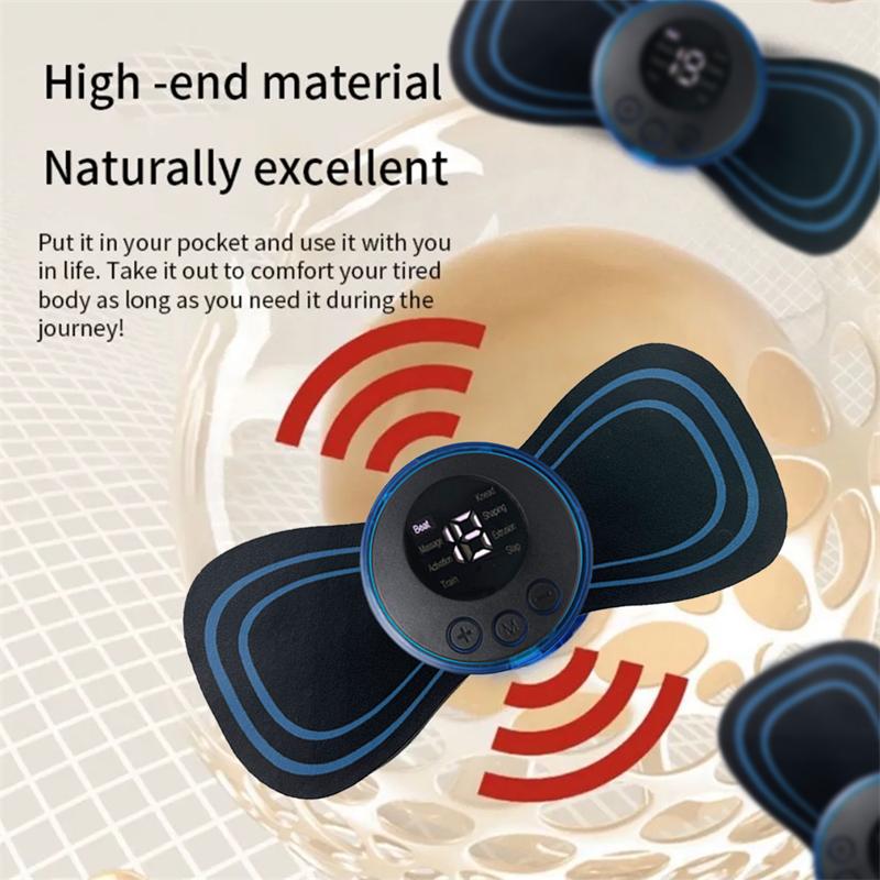 10PCS Replacement Patches Accessorie Intelligent Cervical Massage EMS Mini Body Neck Massager Patch Muscle Hip Exerciser