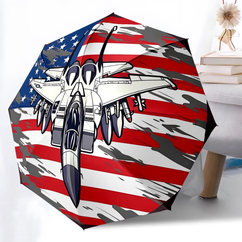 1pc Fighter Jet umbrella - automatic opening and closing, sturdy iron frame, formal occasions yy251027047
