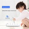 Deli 8-Outlet Power Strip CN plug (adapter included)