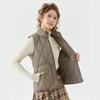 Women's Spring and Autumn Short Student Casual Vest Light Practical Pocket Comfortable Women's Zipper Vest