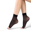 2Pairs/Lot Open Toe Women's Socks Summer Thin Mesh Breathable Short Socks Female Lady Harajuku Streetwear Transparent Silk Socks