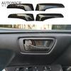 4pcs Carbon Fiber Color Inner Door Open Handle Cover Fit for Toyota Camry 2012 2013 2014 2015 2016 2017
