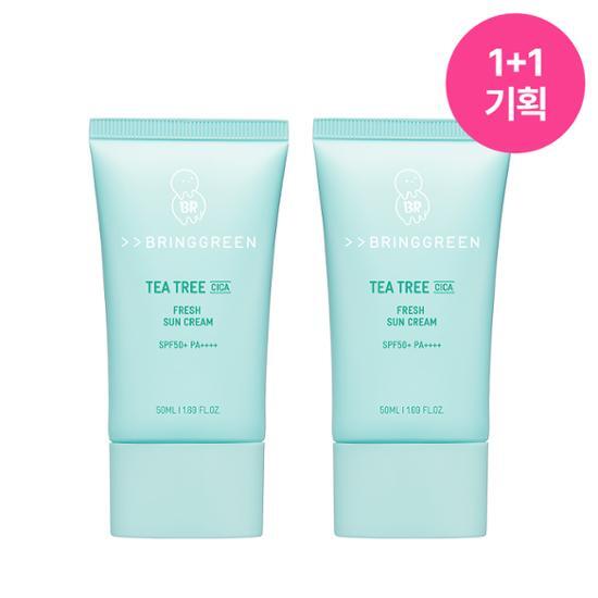 Принесите зеленое чайное дерево Cica Sun 3 вида (солнцезащитный крем/солнцезащитная палочка/солнцезащитная подушка)