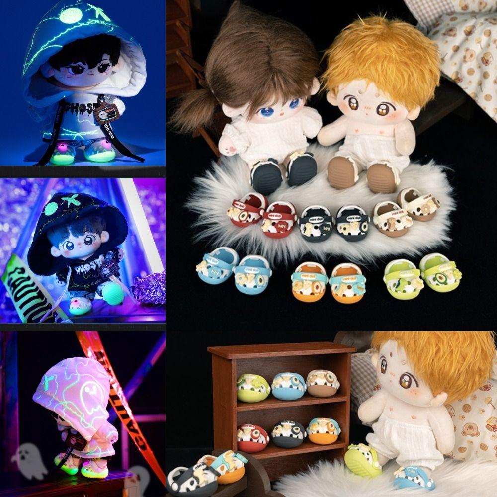 Soft Rubber Doll Shoes Hand-made Board Shoes Cute Dolls' Accessories Children Toys