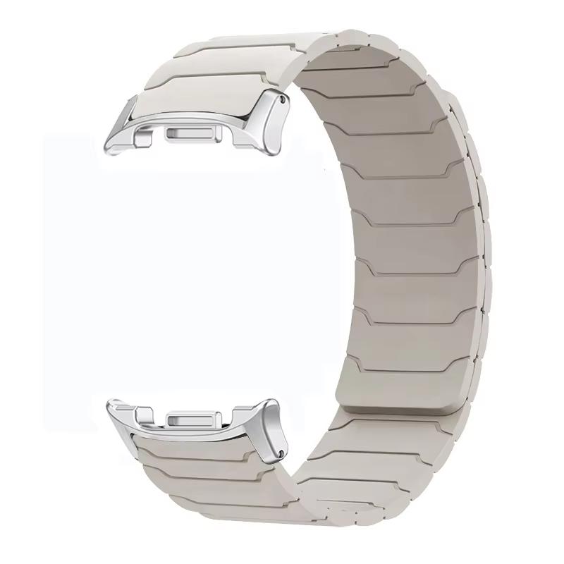 Силиконовый ремешок для Samsung Galaxy Watch 8 40 мм 44 мм 8 Classic 46 мм Спортивный магнитный браслет Galaxy Watch Ultra 2026 47 мм Correa
