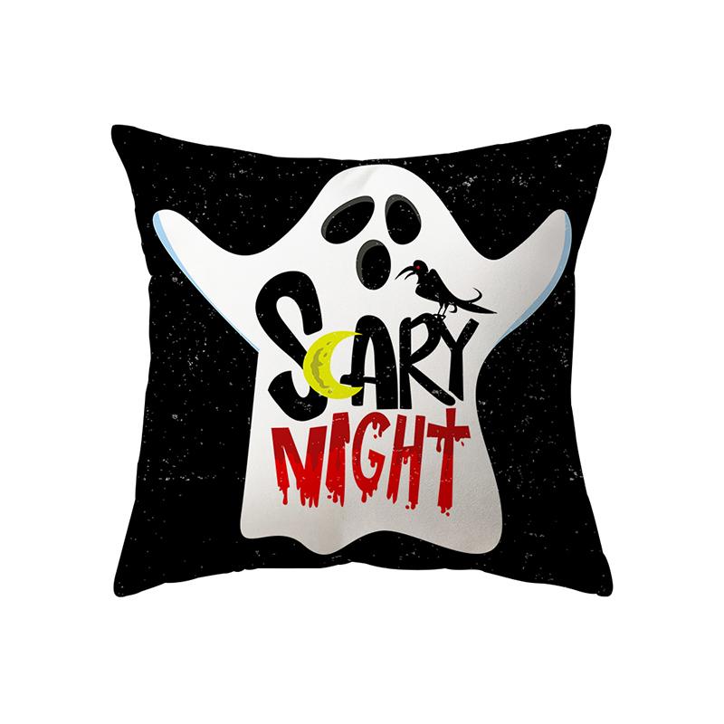 Тыквенный алфавит на тему Хэллоуина Подушка Чехол для дивана Подушка для праздника Подарок Украшение для вечеринки Домашний декор