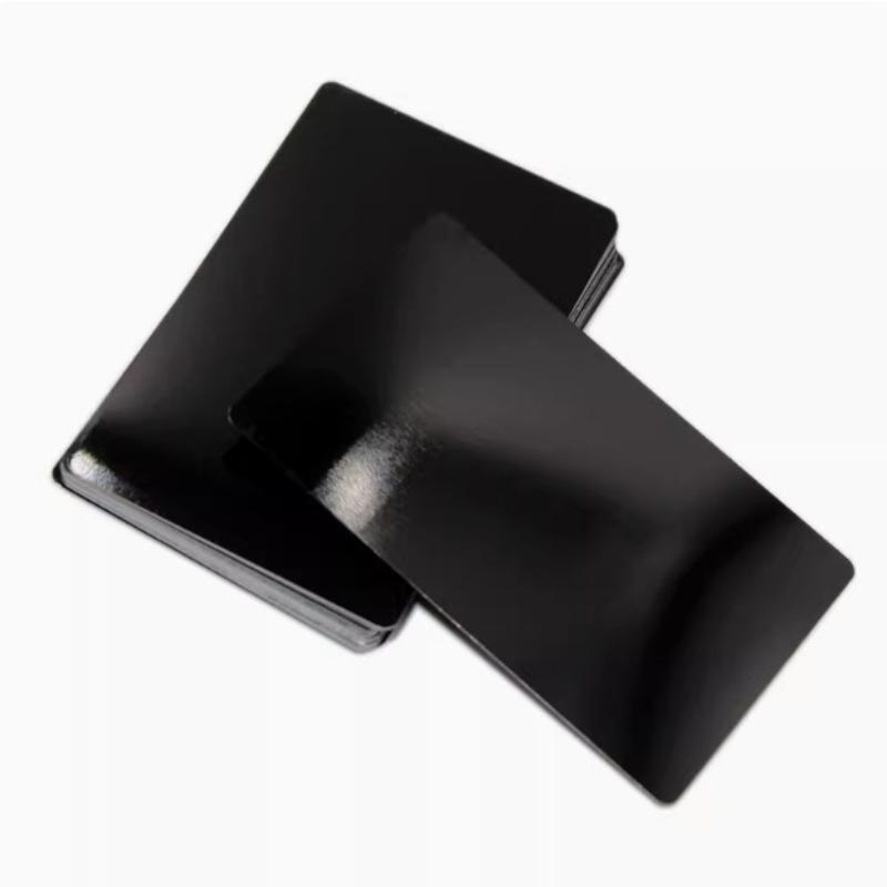 50 шт. Заготовки для лазерной гравировки Алюминиевый лист Визитная карточка для лазерной гравировки Многоцелевые Подарочные карты для DIY