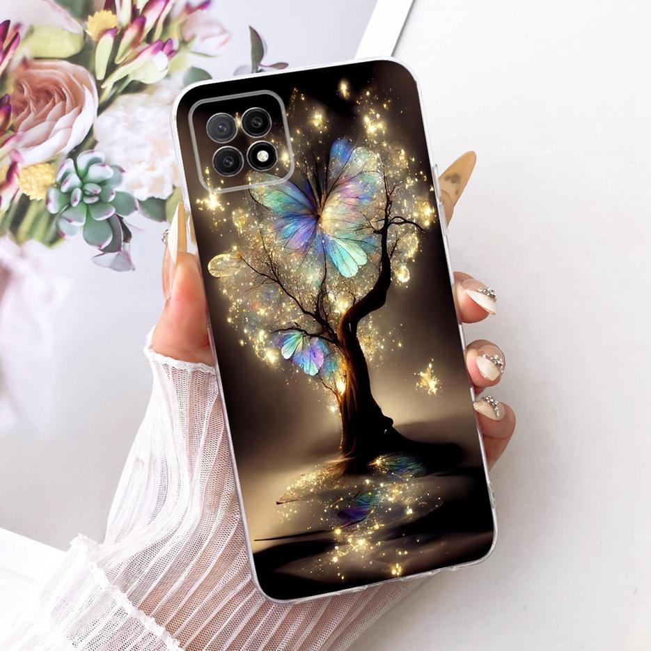 Чехол для Oppo A73 5G Милый Лев Модный Расписной Чехол Прозрачный Силиконовый Мягкий Тонкий Чехол для Телефона Для Oppo A73 A 73 OppoA73 5G Funda Сумки