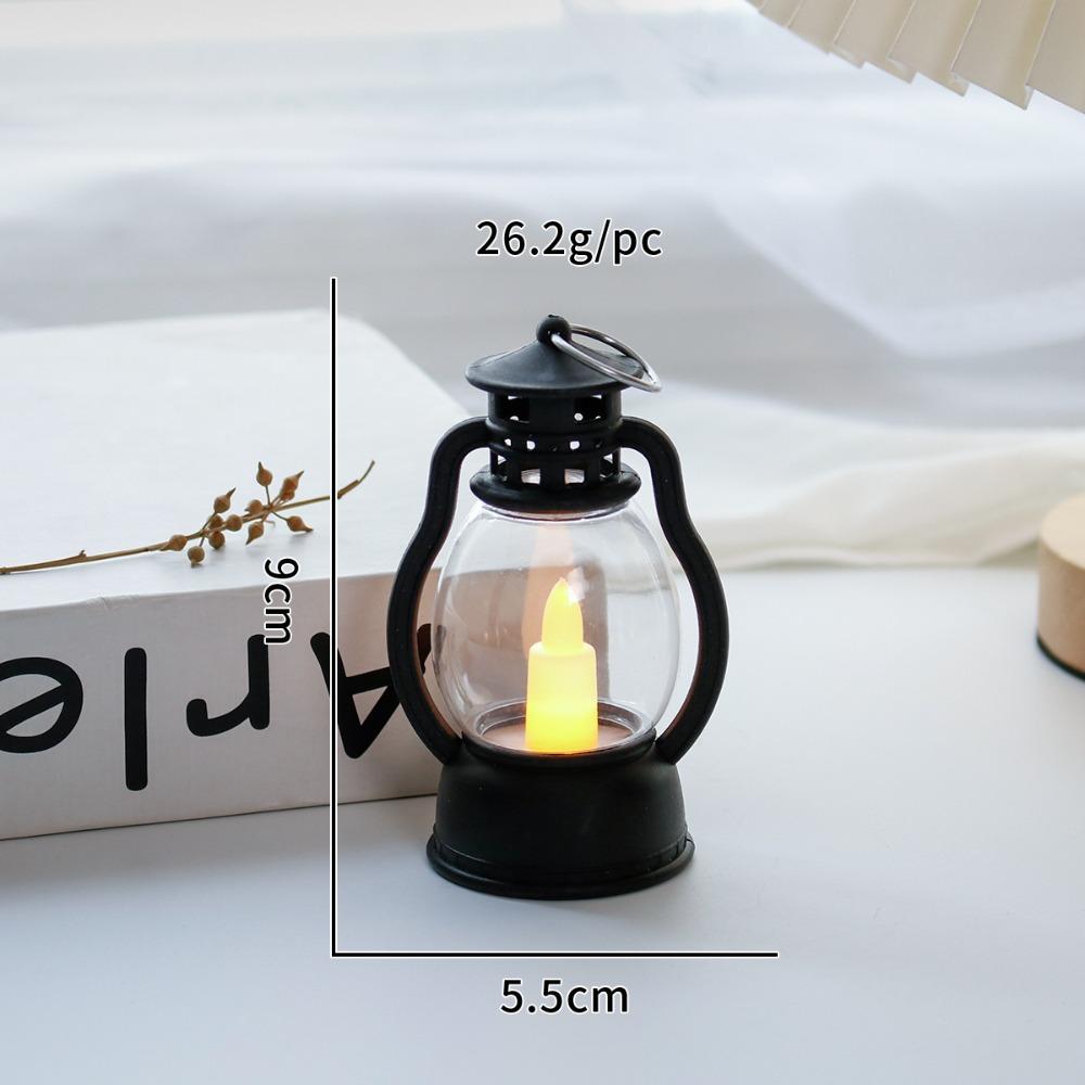 Portable LED Candle Light Retro LED Night Light Electronic Candle Lamp For Halloween Festival Etc