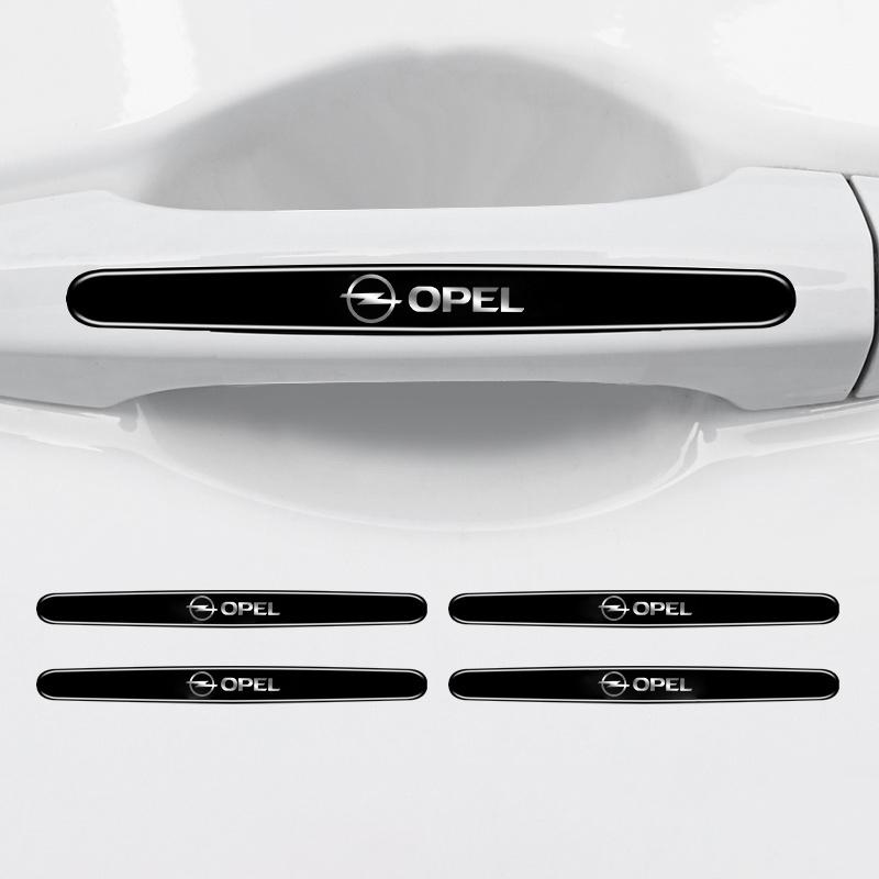 Декоративные наклейки на ручки-чаши дверей автомобиля, наклейка на дворник для Opel Astra Insignia Corsa Zafira Meriva Mokka Vivaro Vectra Antara