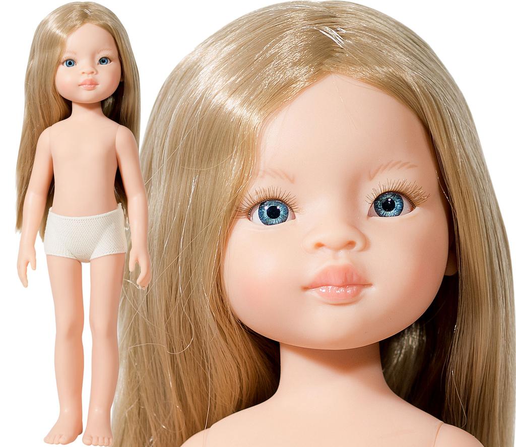 Spanish doll Paola Reina, 32 cm, without clothes, 14763