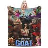 GOATed Will Harris basketball cartoon Print Blanket For Men Women Super Soft Throw Blankets for Couch 50x60 Inches Multi-size
