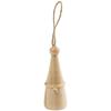 Wooden Hanging Ornament - Garden Gnome - 6 X 2.5 Cm - Christmas Decoration - 1 Piece