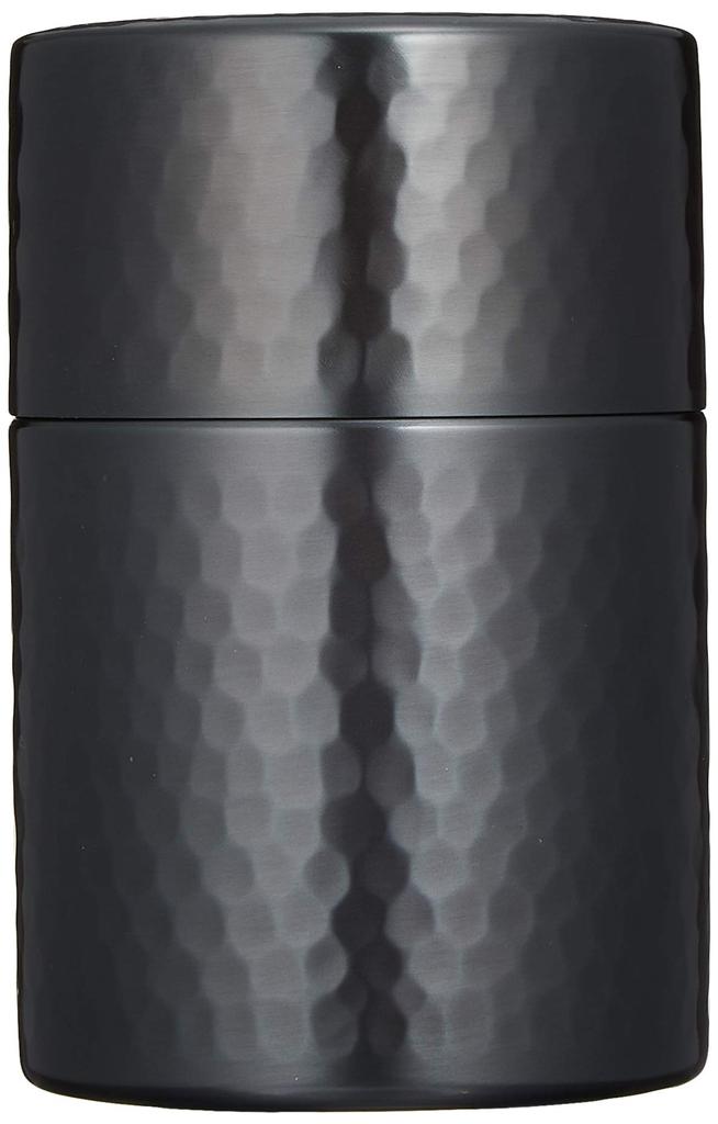 Чайница Shinko Metal с отделкой из черной меди, средней чистоты меди, отделка из черной меди, кованая чайница (Емкость 150 г) БК-106