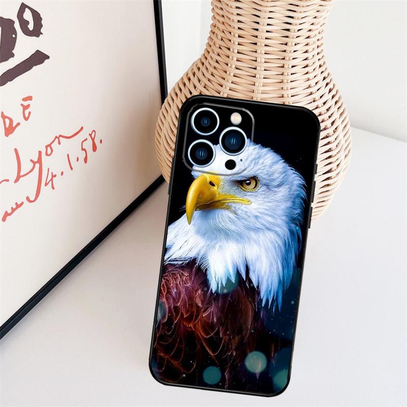 Чехол для телефона с изображением орла, ястреба, птицы, животного для iPhone 16 Pro Max 15 14 13 11 12 17 Pro Max mini 15 16 Plus 16e 17 Air Cover