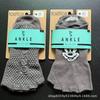 Non-Slip Toe Socks Pilates Yoga Gym Half Cotton Short Tube Women Youth