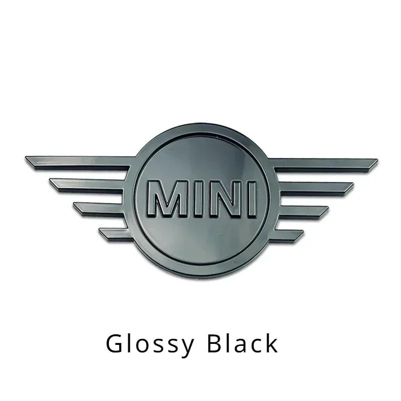 For BMW 5SE28 3D ABS Car Front Head Emblem Rear Sticker Logo for BMW Mini Coopers F54 F55 F56 F57 Refit Replacement Badge Exterior Accessories