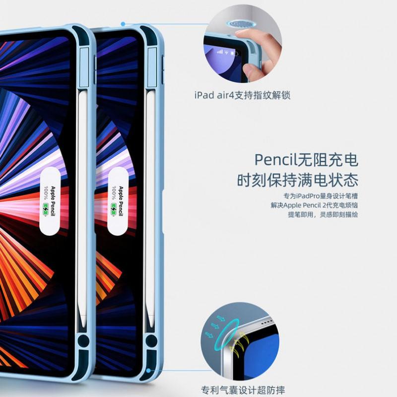 Прозрачный Акриловый Чехол для iPad Pro 11 2018-2021 Air 4 Mini 6 10.2 С Подставкой ТПУ Чехол Слот для Стилуса