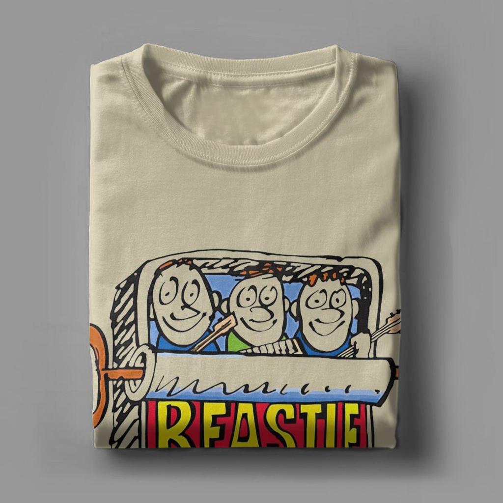 Потрясающие футболки Beastie Boys в виде консервной банки с сардинами для мужчин, хлопковые футболки с круглым вырезом, футболки с коротким рукавом, размеры 4XL 5XL, топы