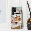 Cute Lovely Pet Hamster Phone Case For Samsung Galaxy S25 S24 S23 S22 Ultra S21 FE S20 Plus S10 + S10E Art Fundas Back Cover S24