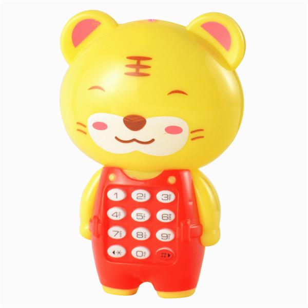 Электронный игрушечный телефон, музыкальный детский телефон, игрушка для раннего образования, мультяшный телефон, мобильный телефон, детская игрушка