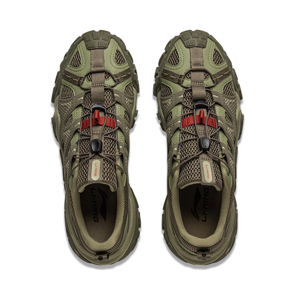 Мужские треккинговые ботинки Li Ning Sand Dune River Зеленые AGCV119-3