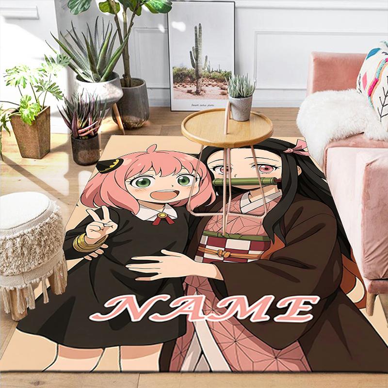 Custom 1Pc Name'S Adventure Fantasy Rug Office Carpet Indoor Outdoor Entrance Doormat Nonslip Soft And Comfortable Living Room D2915270