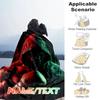 1PC Custom Name Power Hoodie" flannel blanket versatile,all-season throw suitable for the living room,bedroom,camping,travel,and gift