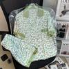 Ins Style Элегантные красочные бабочки женские пижамы модный дизайн летняя короткая домашняя одежда женская домашняя одежда