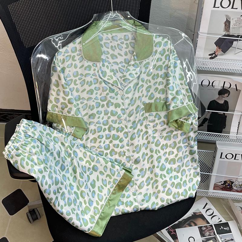 Ins Style Элегантные красочные бабочки женские пижамы модный дизайн летняя короткая домашняя одежда женская домашняя одежда