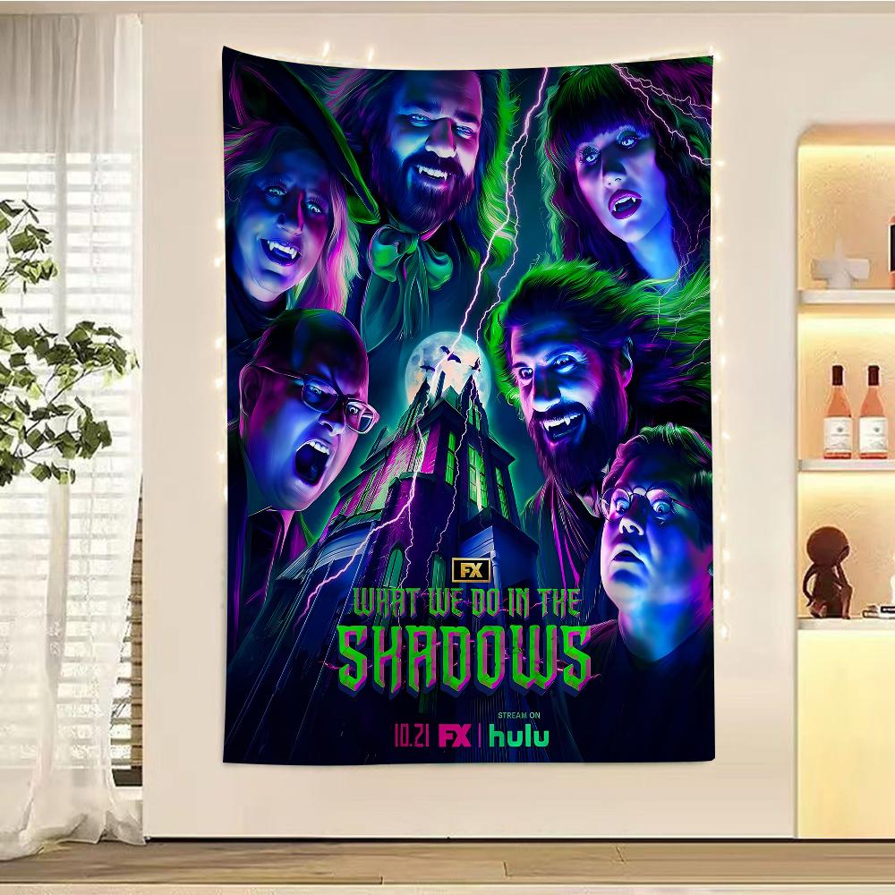 What We Do in the Shadows Movie Hanging Bohemian Tapestry Bohemian Wall Tapestries Mandala Kawaii Room Decor