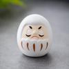 Japanese Ceramic Daruma Statue Daruma Tumbler Crafts Lucky Fortune Ornament Landscape Daruma Doll Fengshui Home Decor Gift