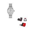 Tissot Женские часы Harbor Collection с кварцевым механизмом 29 мм Серебристый циферблат Корпус из нержавеющей стали T097.010.11.038.00