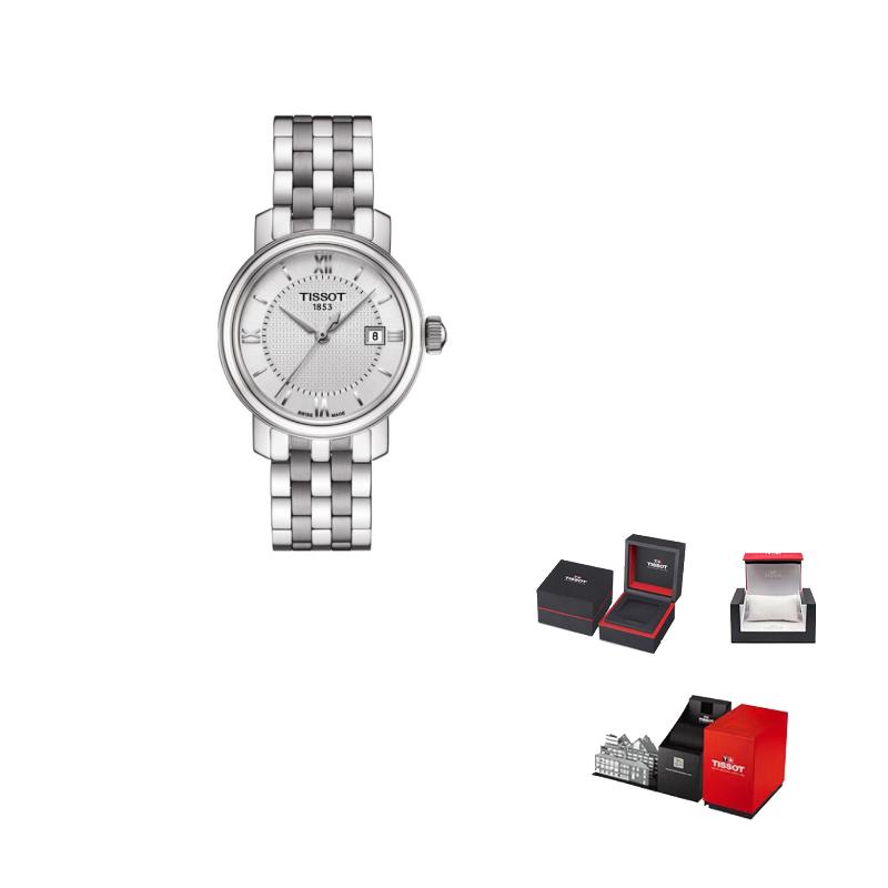 Tissot Женские часы Harbor Collection с кварцевым механизмом 29 мм Серебристый циферблат Корпус из нержавеющей стали T097.010.11.038.00