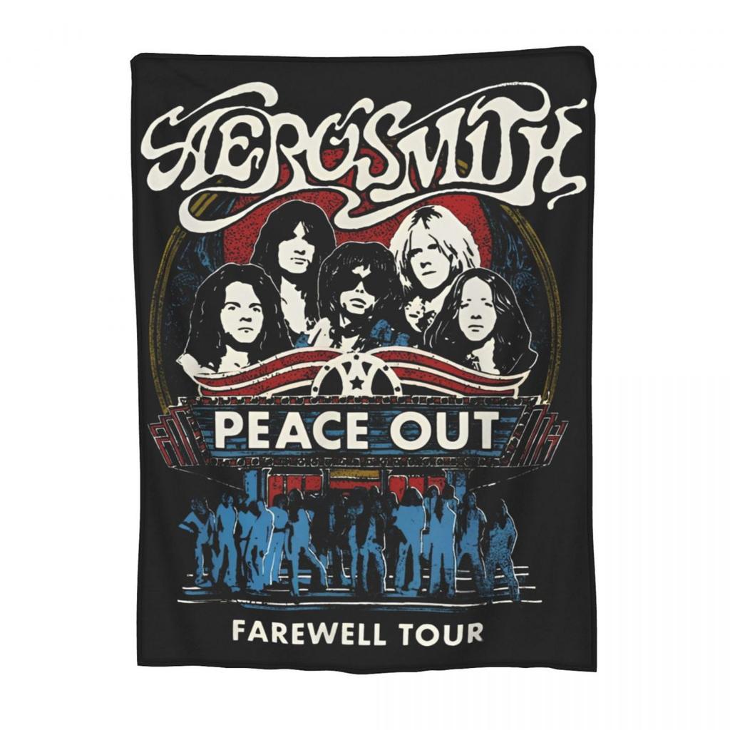 Aerosmith Прощальный Тур Музыкальный Плед из Бархата Удобный Супер Мягкий Плед для Спальни Ковер Кусок